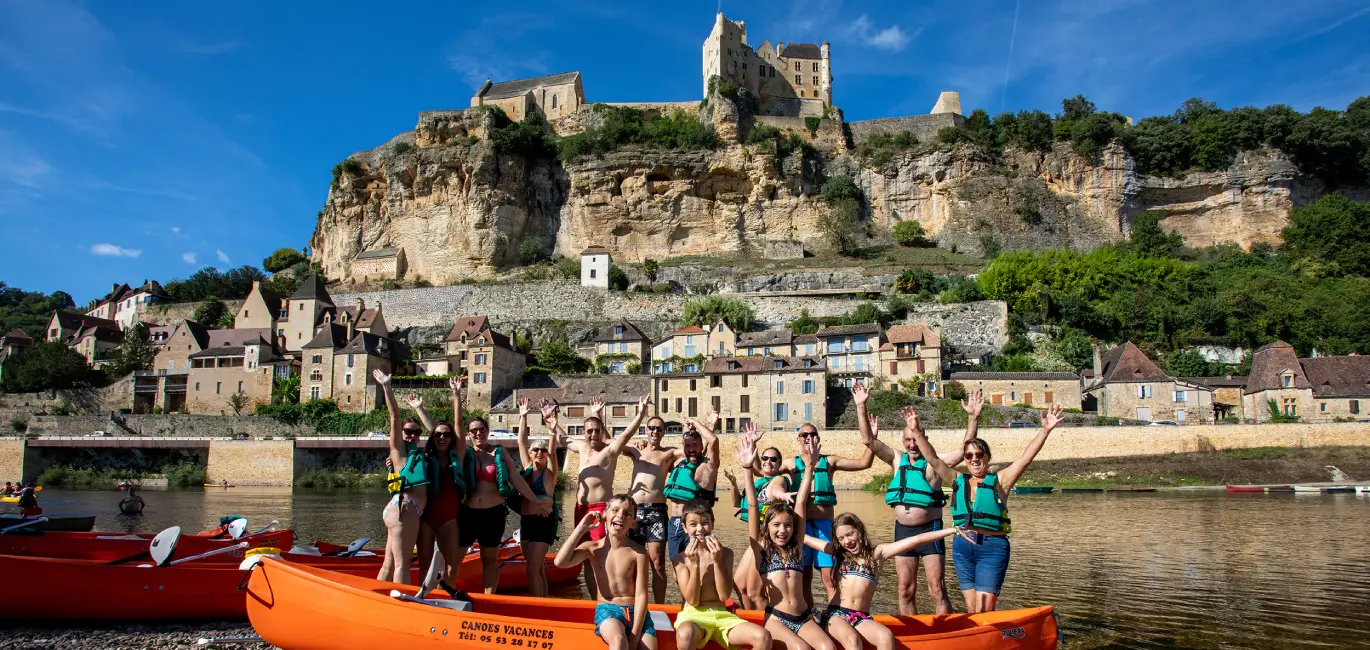 Immersion nature dordogne en canoe beynac