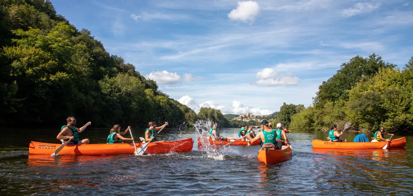 Vacances actives canoe et nature sarlat