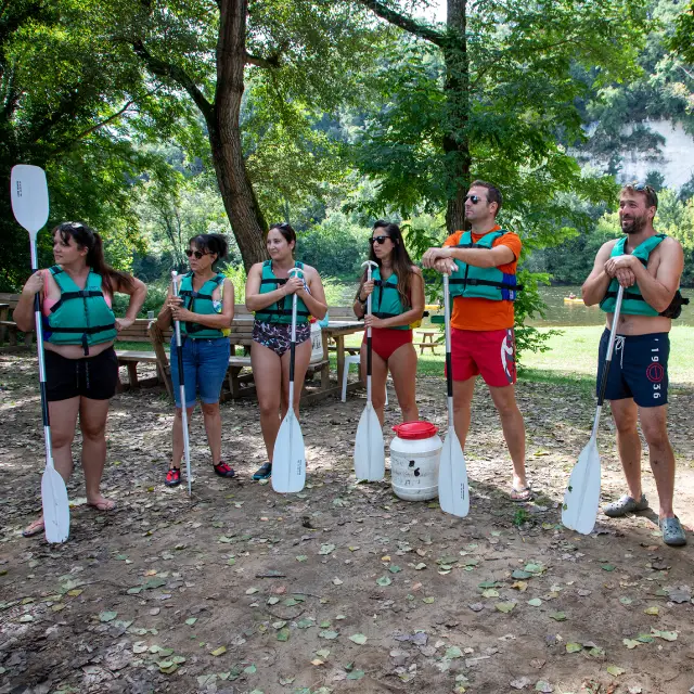 Le canoë en famille