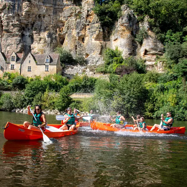 Canoë vers Sarlat