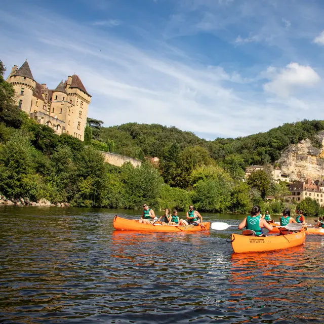 Canoë et vacances