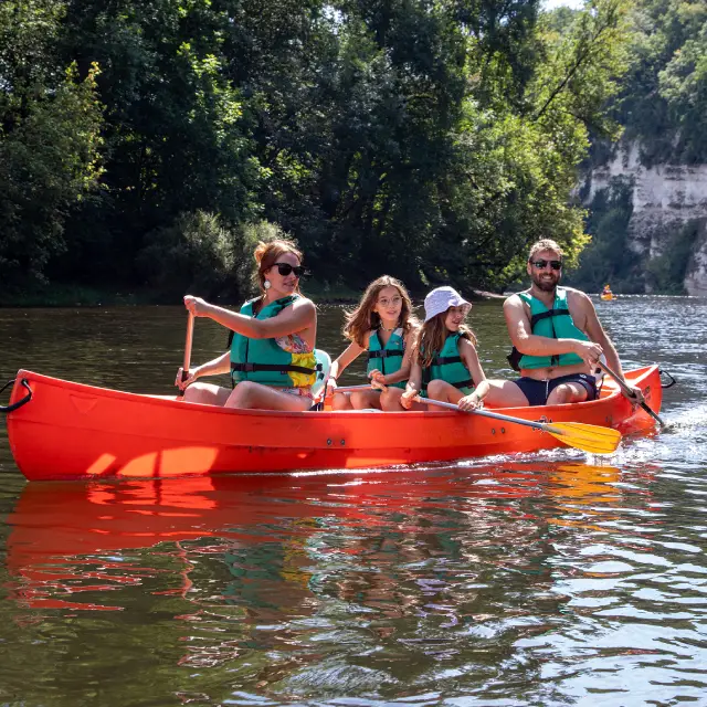 Canoë Famille
