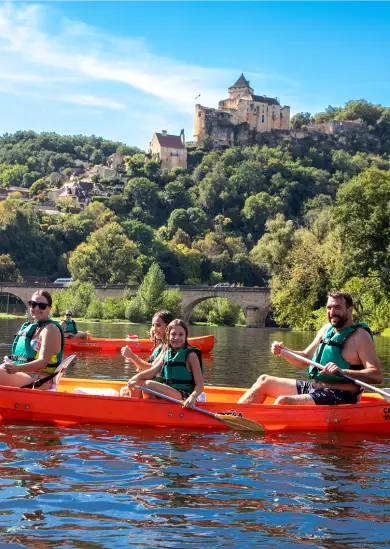 Partir plusieurs jours en canoë sur la Dordogne