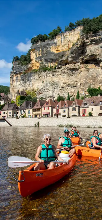 Base nautique de Canoë Vacances en Dordogne