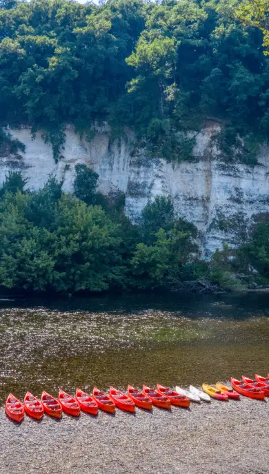 Location de canoë sur la Dordogne
